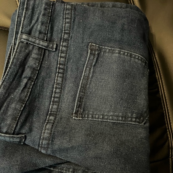 Flared Dark Blue Jeans - Picture 9 of 9